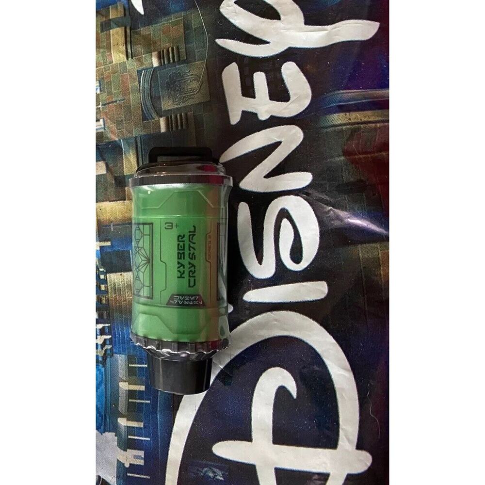 Disney Parks Star Wars Galaxy Edge Green SEALED Kyber Crystal Luminara Unduli 2